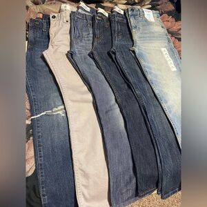 Bundle of 6 pair boys size 10 jeans